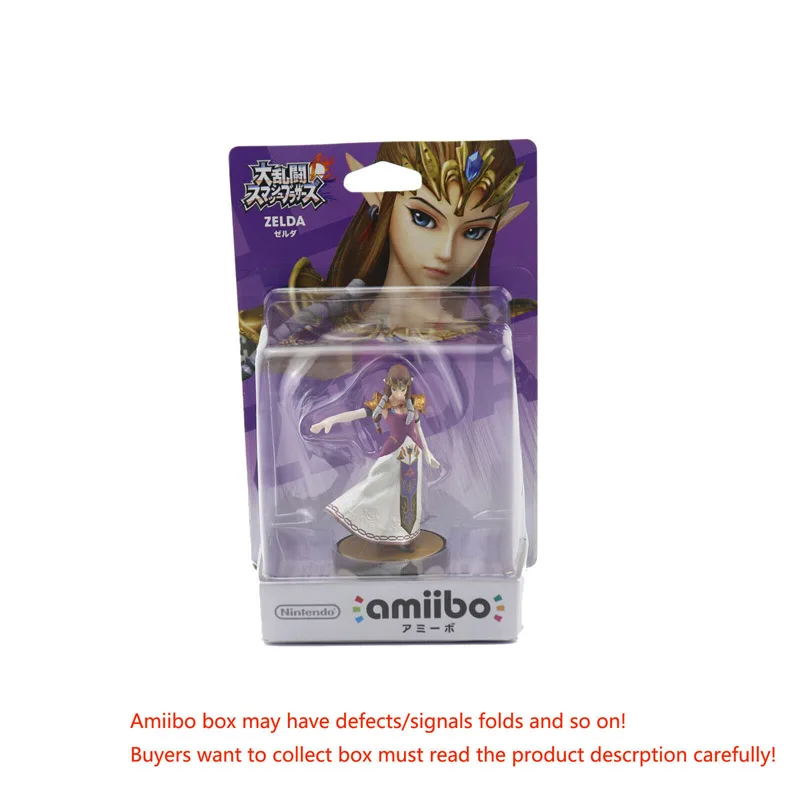 Zelda Фигурка Amiibo Super Smash Bros. Серия Для nintendo переключатель Фирменная Новинка - Цвет: Zelda
