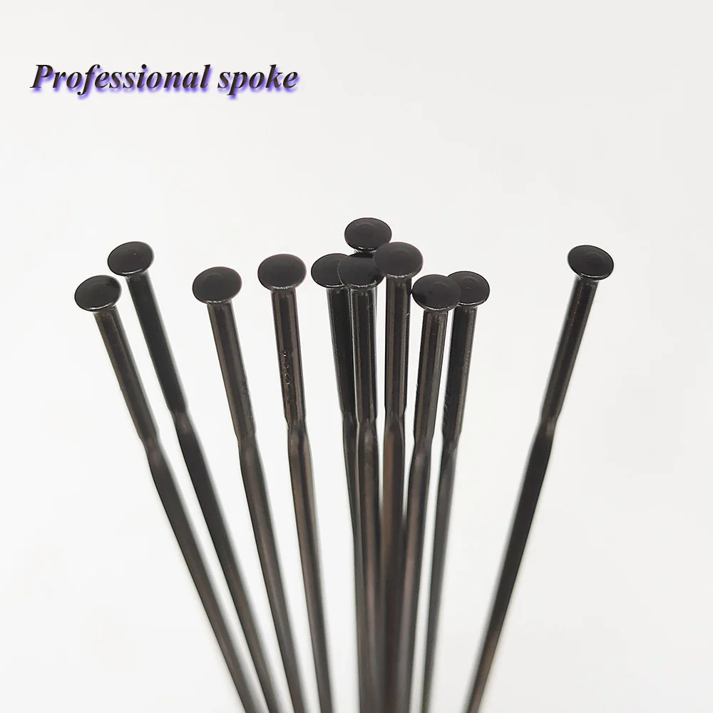 

High End Sapim-CX-Ray Spokes BLACK Bladed Aero Spokes Straight Pull carbon/ Aluminium bike wheels spokes DIY bike spokes