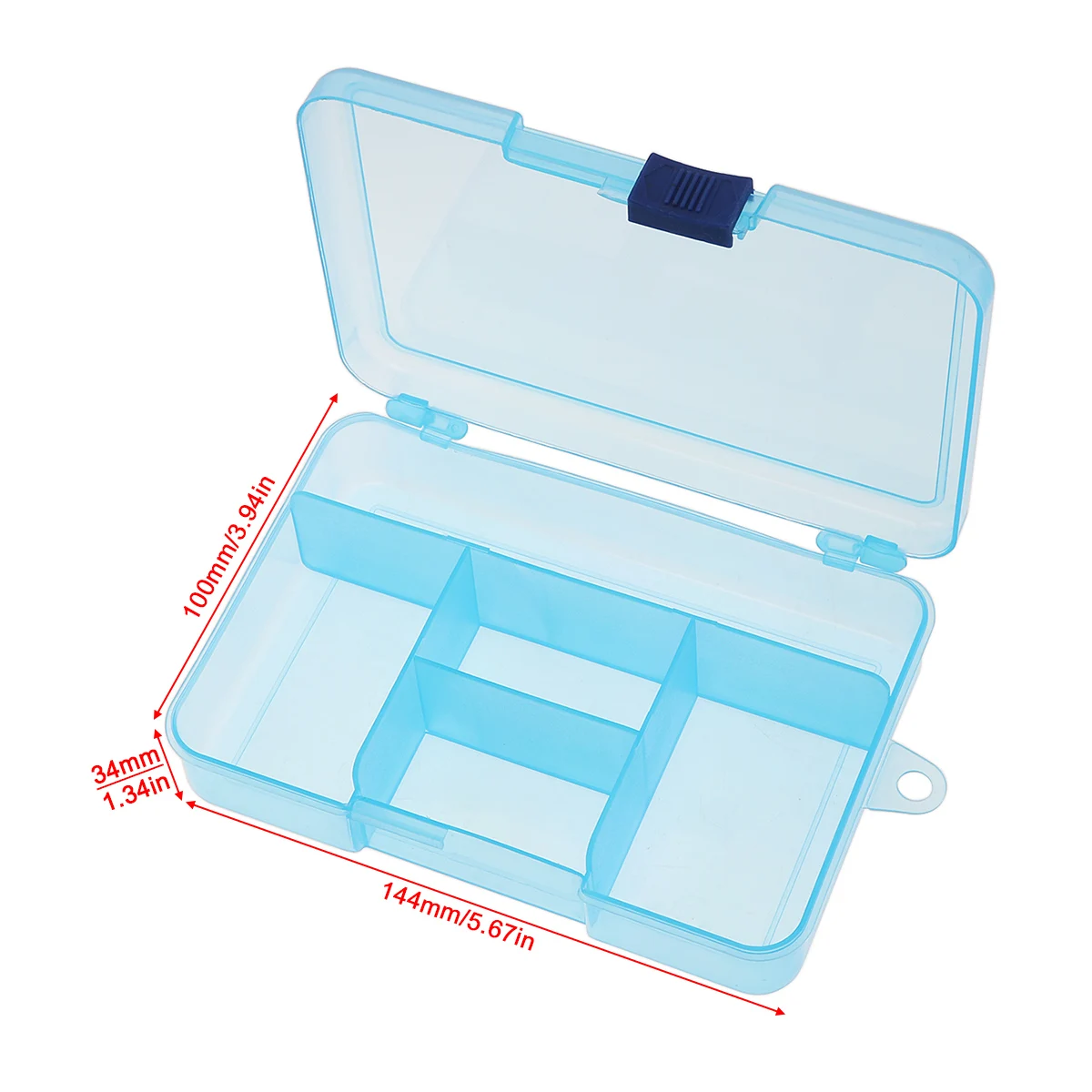 3 Colors 5 Grid PP Fixed Multipurpose Organizer Container Storage Box Fit for Household Daily / Cosmetic Jewelry Tool Parts | Дом и сад