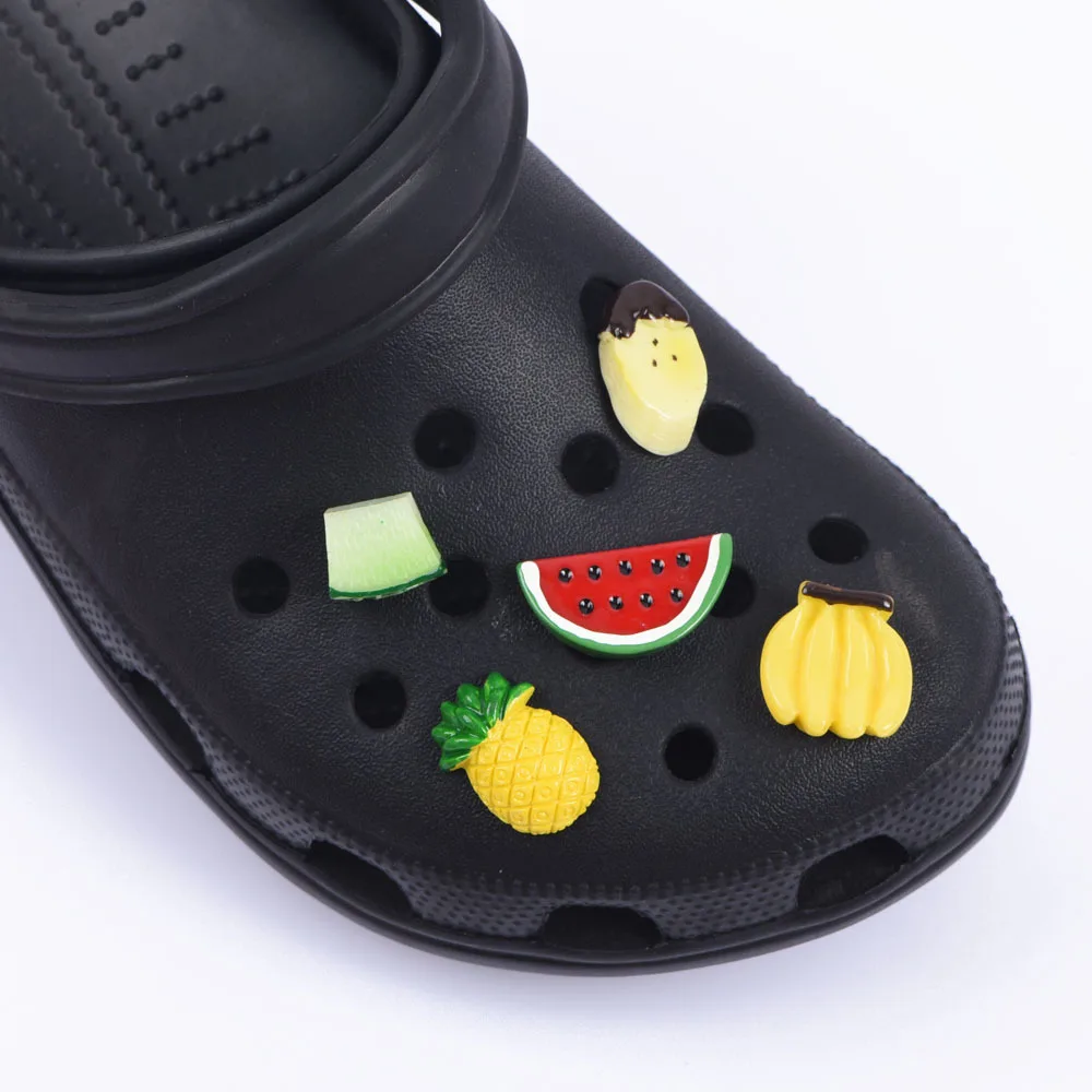 Лидер продаж 1 шт. подвески для обуви Croc мультяшное украшение из смолы конфеты