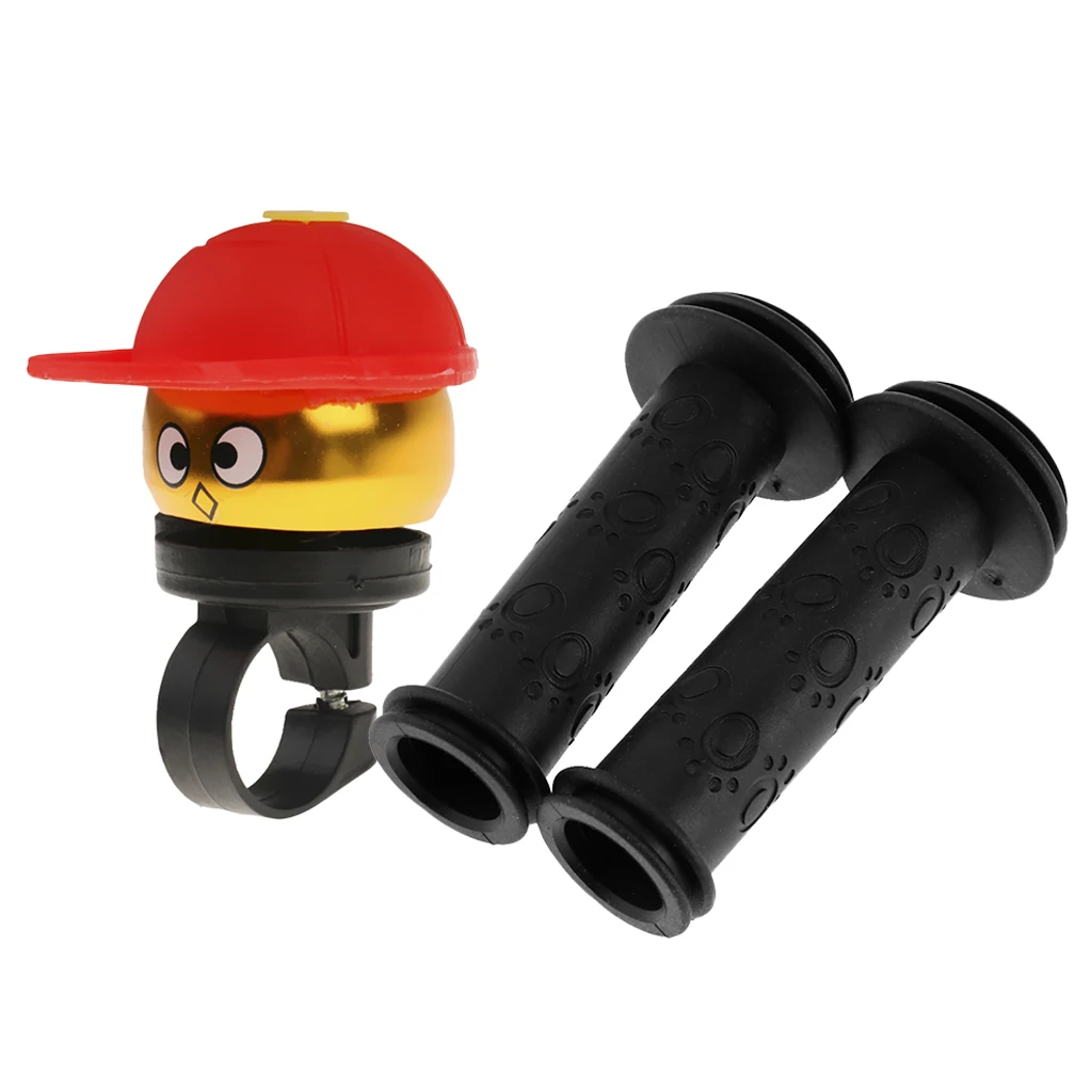 Сменные ручки для велосипедного руля + звонок велосипеда детей мальчиков и