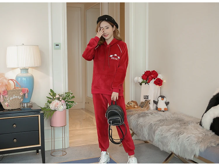 8332# зимняя модная одежда для кормящих мам, костюмы для кормления, толстовки, комплекты одежды для беременных женщин, Спортивная повседневная одежда для беременных