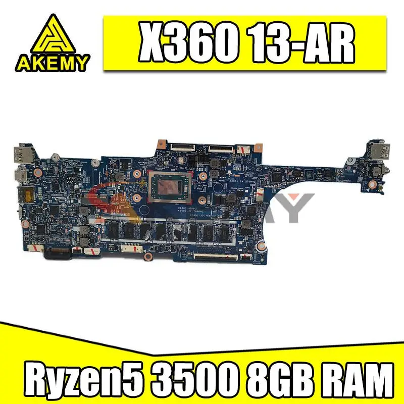 

L53450-601 для HP ENVY x360 13-AR G1 13 13Z-AR материнская плата для ноутбука 18740-1 448.0GA08.0011 с Ryzen5 3500 8 Гб RAM