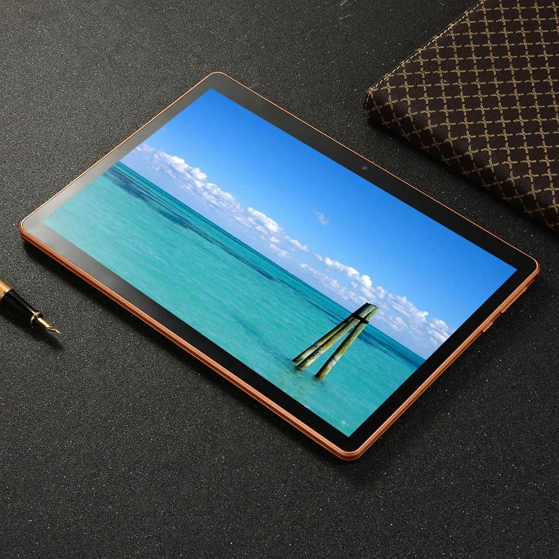 

Tablet 10.1 Inch Android Tablet, 3G Phone Tablets & Dual Sim Card & Quad Core Processor, 1080P HD Display(EU Plug)