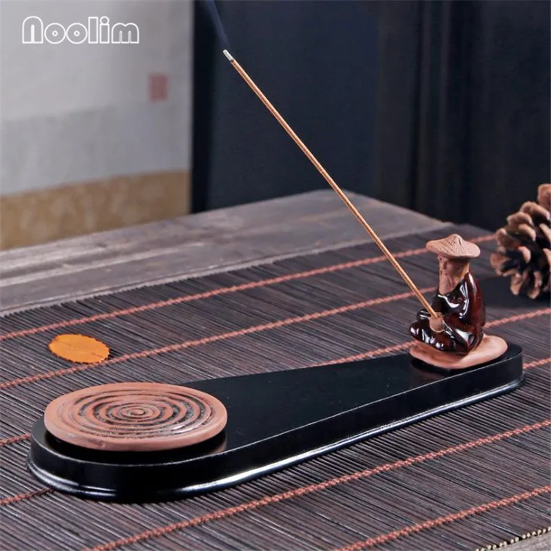 Керамическая палочка для благовоний горелка старика рыболовная кадильница