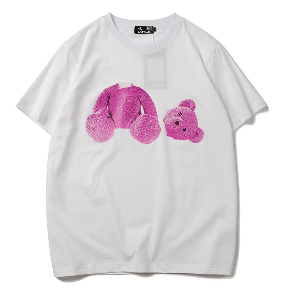 Мужская футболка с коротким рукавом принтом в виде животных | одежда