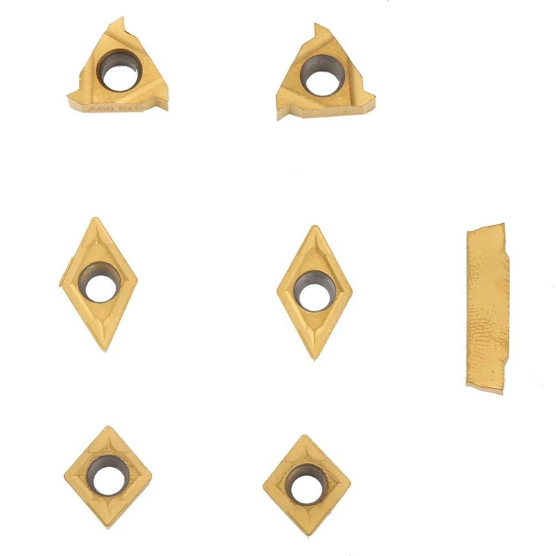 

Hot 7Pcs 10mm Shank Lathe Turning Tool Holder Boring Bar Lathe Tools Lathe Cutter Metal Turning Rod Industrial