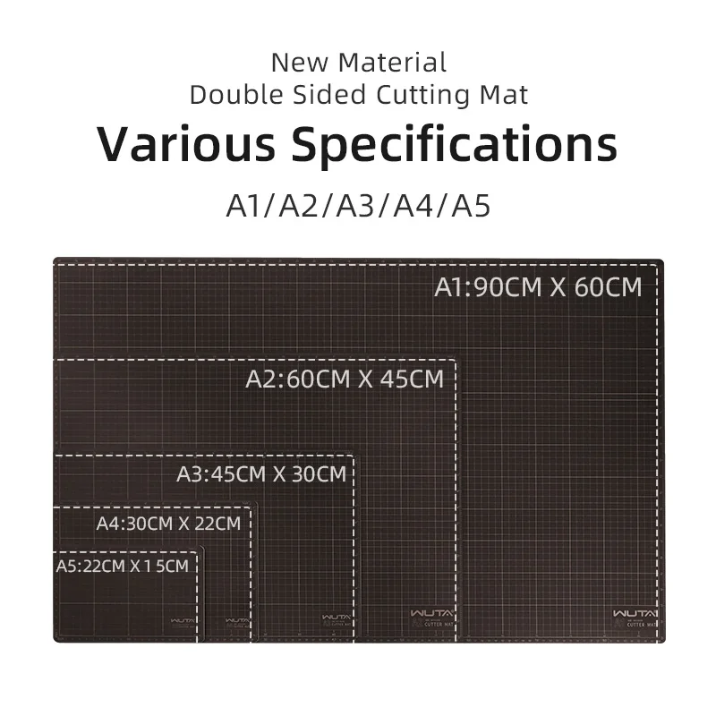 WUTA Новый тканевый коврик для резки разделочная доска кожи A1 A2 A3 A4 A5