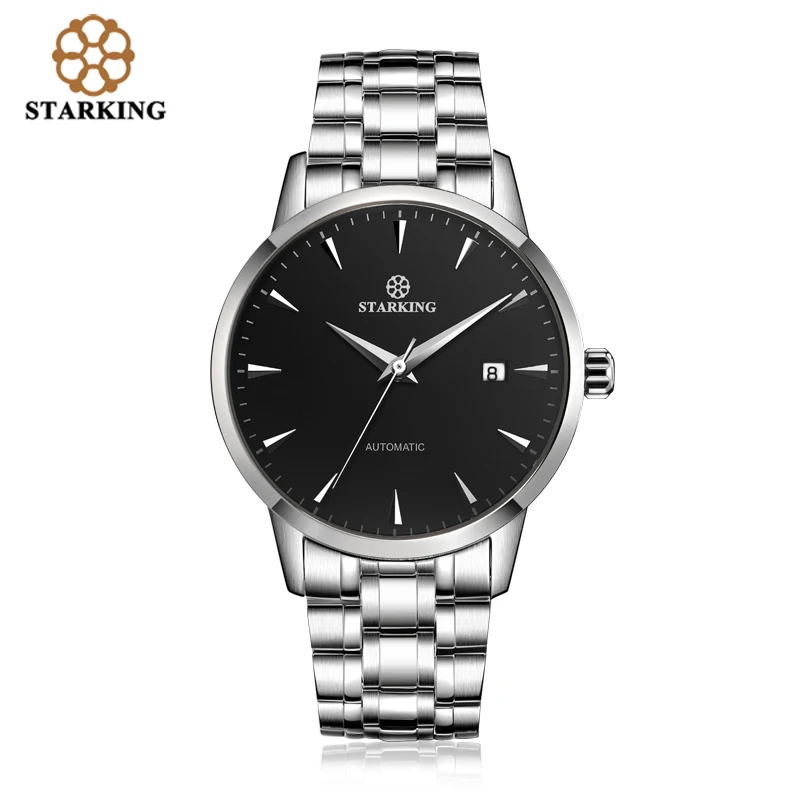 Starking Watch Men Original Brand Automatic Self-wind Stainless Steel Waterproof Business Timepiece Relogio Masculio | Наручные часы