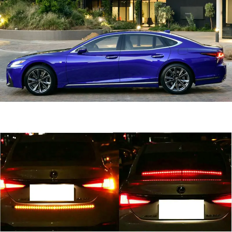 

1pc Prevent rear-end Strobe Turn/Stop Light Trunk Lamp For Lexus Ct200H Es300h Es350 GS350 GS450h GX460 IS F IS250 IS350 LS460