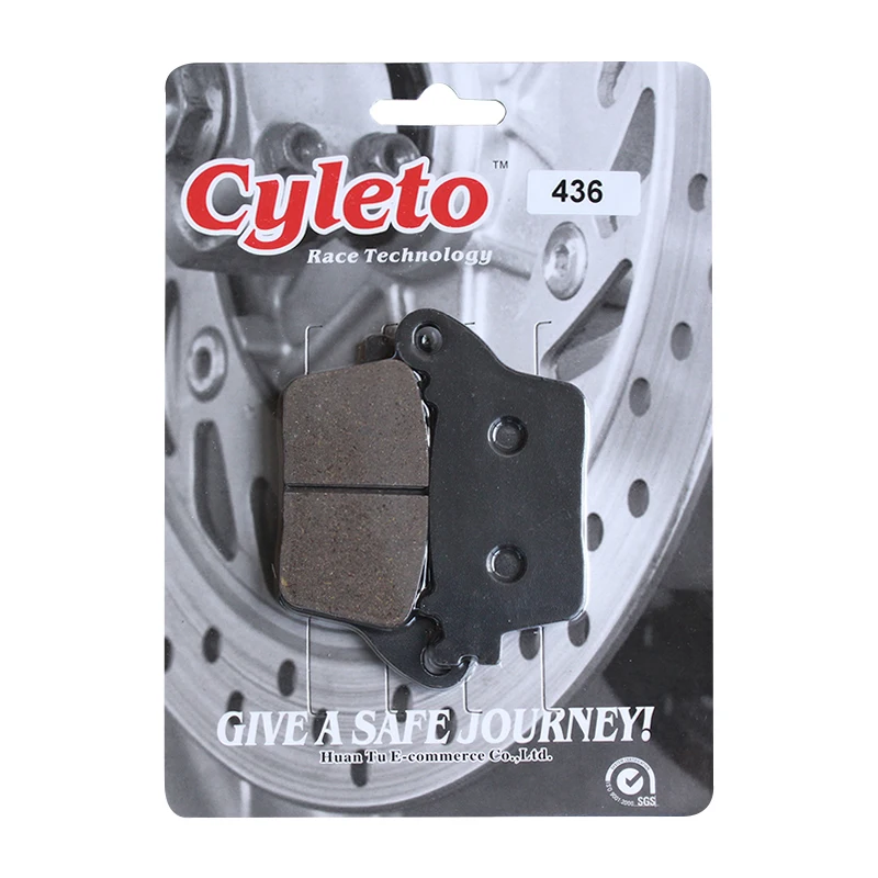 Задние тормозные колодки Cyleto для мотоциклов SUZUKI GSXR600 GSXR 600 2011-2016 GSXR750 750 GSXR1000 1000