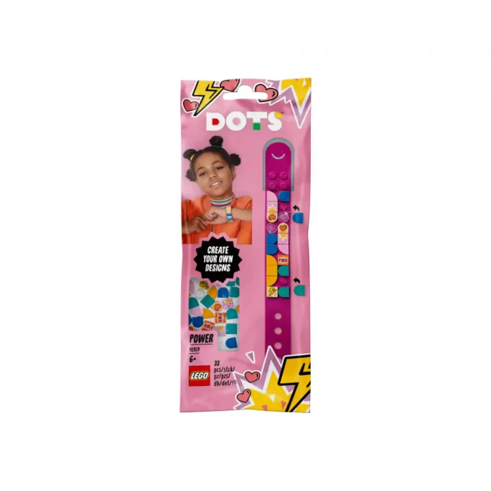 Конструктор Lego Dots (ДОТС) 41919 Браслет Молния 6+ | Игрушки и хобби