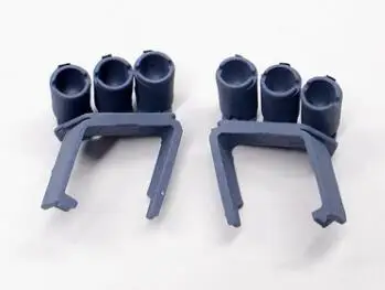 Gun barrel attached HL 1/16 3818-1 Tiger Tank части паста крыло круглая крышка кабель фары кольцо пушки ствол - Цвет: Gun barrel attached
