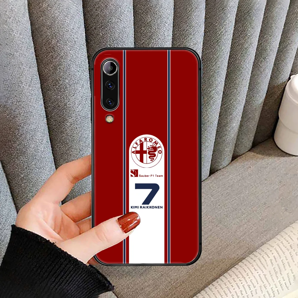 

Luxury Car Alfa Romeo Phone Case cover For XIAOMI redmi note K 4 5 6 7 8 9 10 20 30 3 A X Pro ultra black cover 3D shell