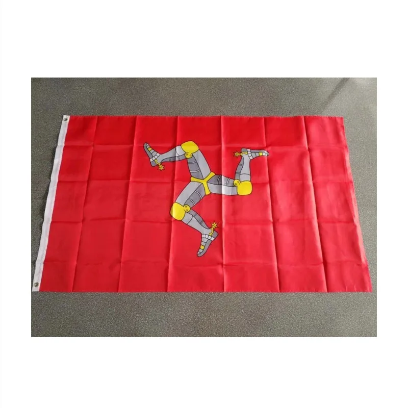 Украшение johnin 90x150 см TRISKELION Ellan Vannin Mann флаг острова Мэн|Флаги баннеры и аксессуары|