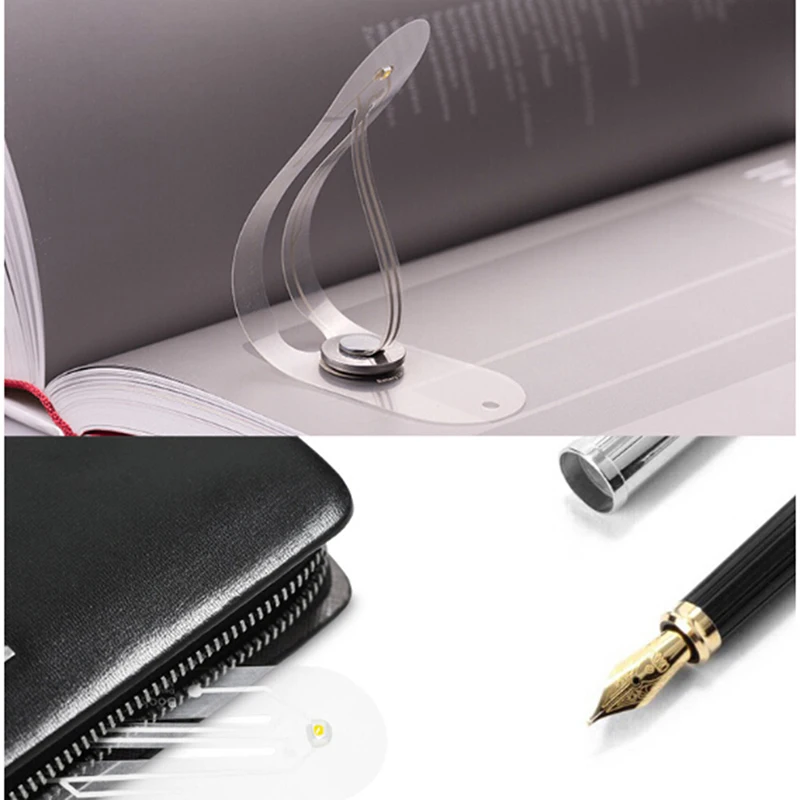 Mini Bookmark With Lamp Led Light For Reading Book Creative Portable Small Night | Канцтовары для офиса и дома
