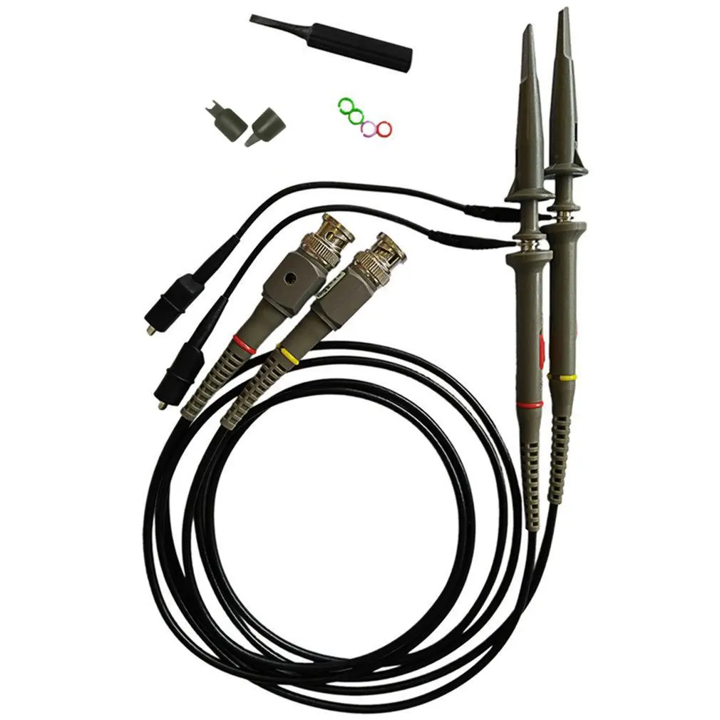 

100MHZ Universal Oscilloscope Probe Clip-on Oscilloscope Tester BNC End Probe BNC Mini Grabber Test Cable