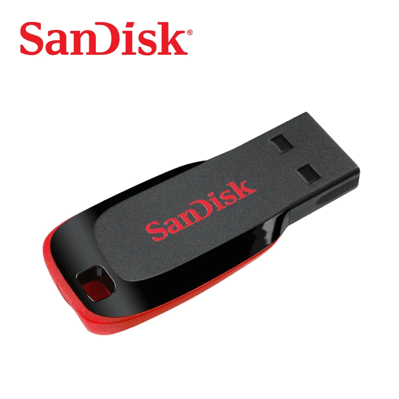 Двойной Флеш-накопитель SanDisk USB флэш-накопитель 64 ГБ 128 usb 2 0 CZ50 флэш-диск карту