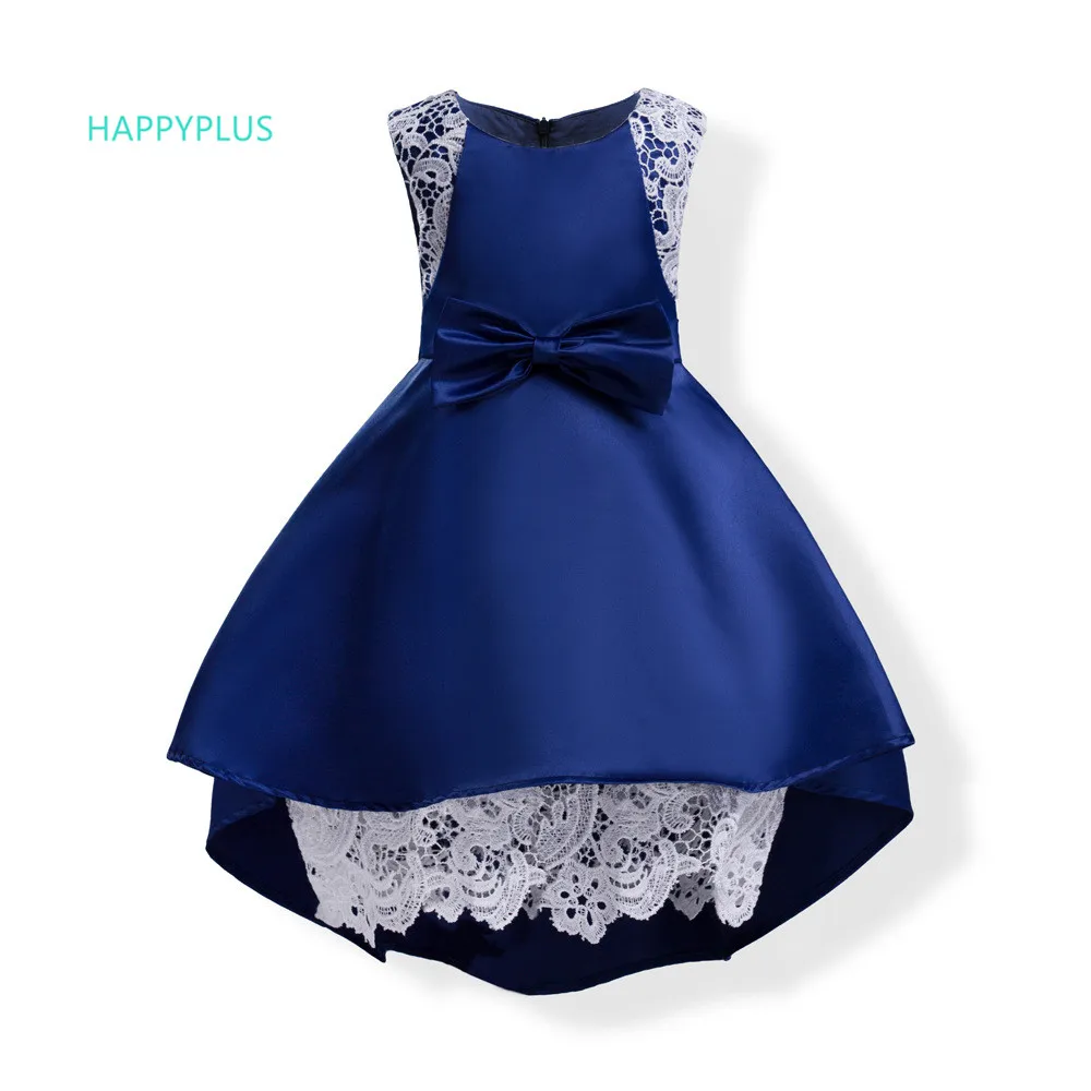 HAPPYPLUS/розовое голубое вечернее платье с русалочкой кружевные платья для девочек