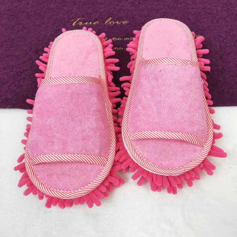 

Microfibre Mop Slipper House Floor Foot Shoes Lazy Polishing Cleaning Dust Tool FBS889