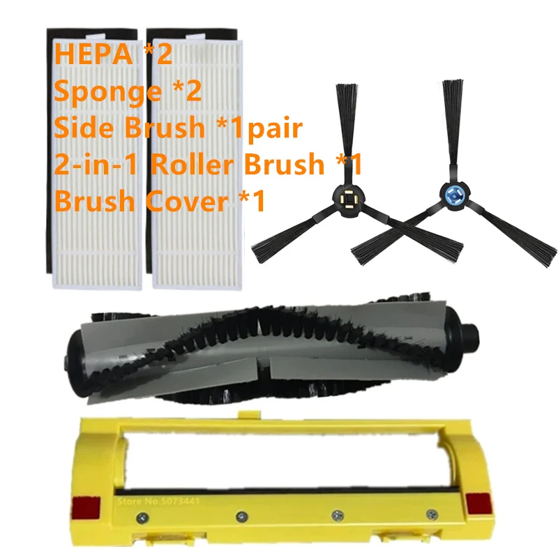 

Набор щеток и фильтра для робота-пылесоса Silvercrest SSR1 SSRA1 ilife A9s A9 A7