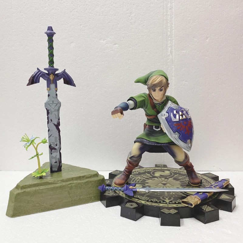 26 см в наличии Zelda небу меч ссылка мастер меча фигурку модель игрушки куклы для