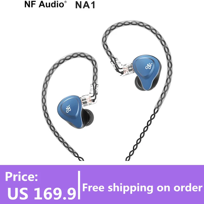 

NF аудио NA1 динамические наушники-вкладыши монитор NF аудио NA1 HiFi музыкальные наушники