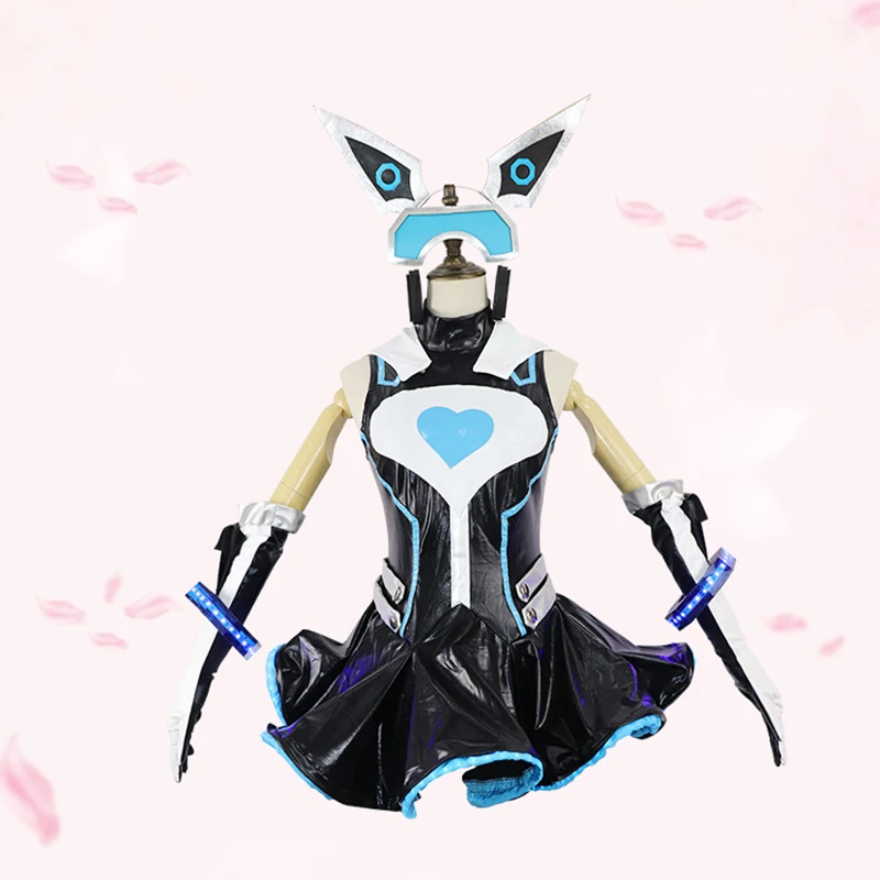 Костюмы для косплея игровой арены долото хакерская девушка платье Анжелы костюм