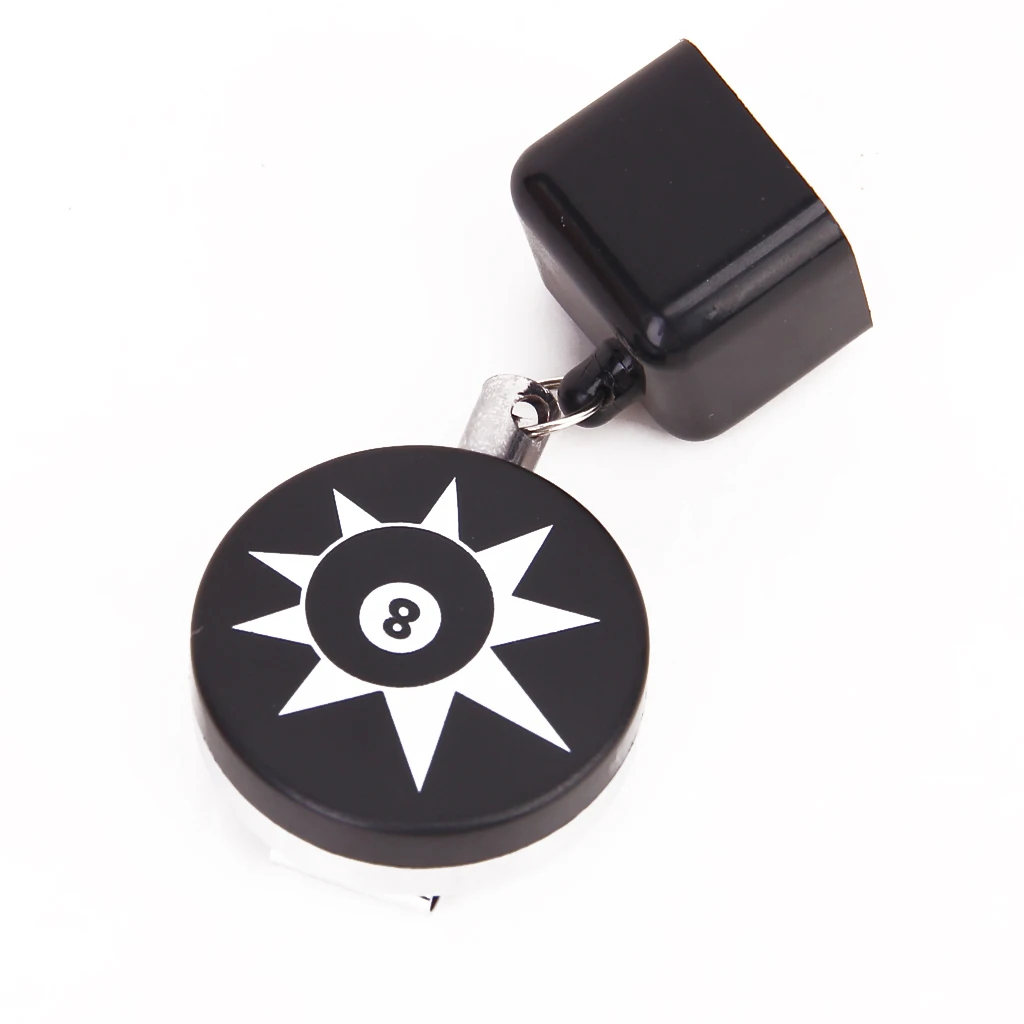 Выдвижной черный резиновый держатель мела с зажимом для ремня игры в