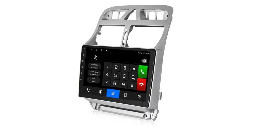 Автомагнитола NaviTree Android9.0 для peugeot 307 307CC 307SW 2004-2013 WiFi Bluetooth gps навигация