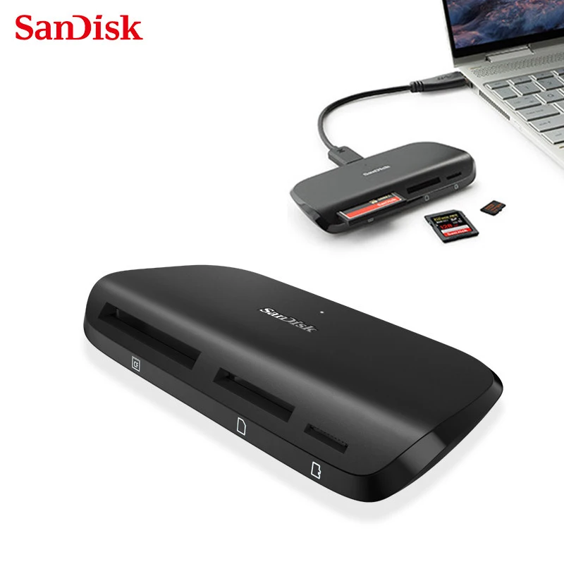 SanDisk считыватель карт памяти Imagemate Pro USB 3 0 многокарточный для SD SDHC SDXC microSDHC microSDXC UDMA7