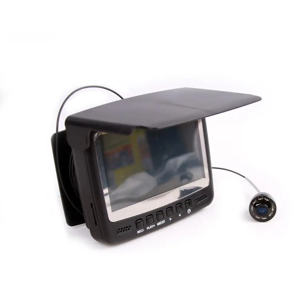 CR110-7HBS with DVR and 4.3'' Digital LCD Screen HD 1000 TVL Underwater Fishing Camera Ice 15-30M cable | Безопасность и