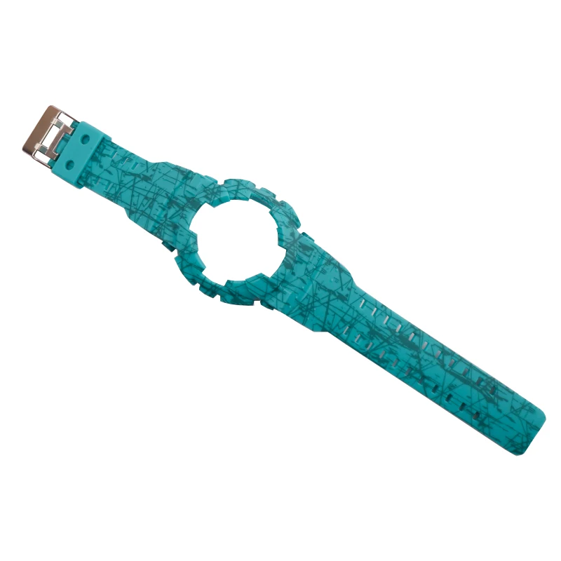 Watch accessories suitable for Casio GD120 GA-100 GA-110 GA-150 200 burst integrated strap men's and women's straps