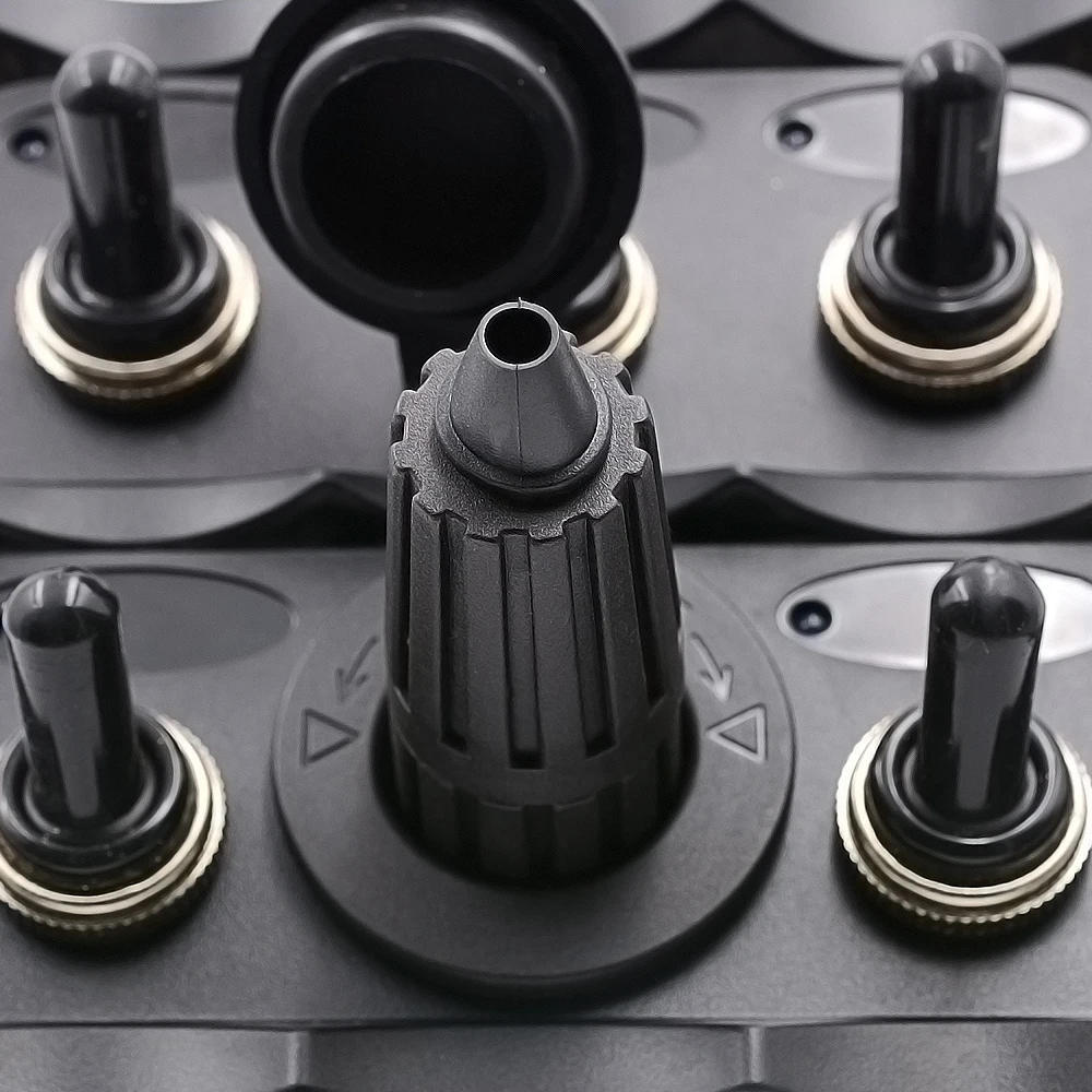 Судовой 5 кнопочный переключатель для лодки с автомобильным холодильником