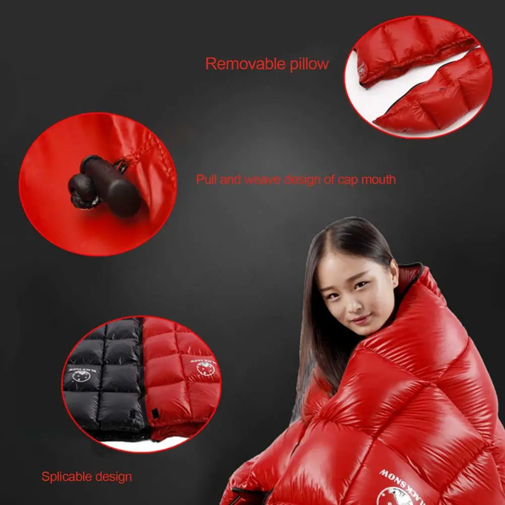 

Camping Sleeping Bag Ultralight Waterproof 4 Season Warm Envelope Backpacking Sleeping Bag for Outdoor Traveling Hiking