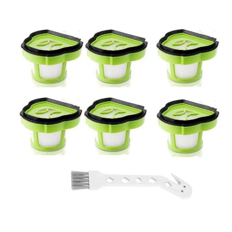 

6 шт., HEPA-фильтры и крышки для Bissell 1782 17823