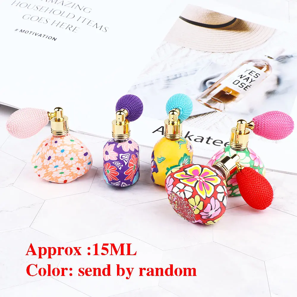 Random color(15ml) 3 мл старинный металлический флакон для парфюма в арабском стиле Бутылочки для эфирных масел контейнер из сплава королевская стеклянная бутылка свадебное украшение подарок - Цвет: Random color(15ml)