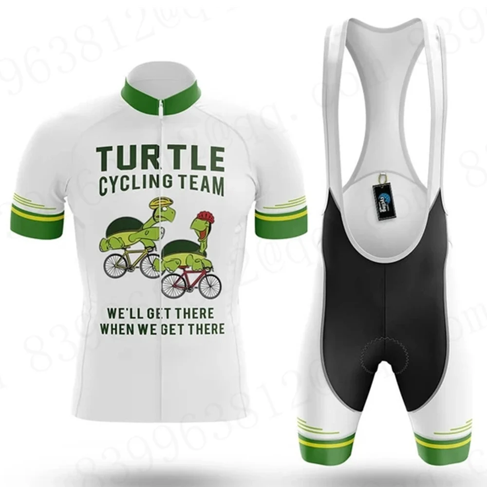 

2021 New Cycling Jersey Set Short-Sleeved Cycling Jersey And Bib Shorts Set Summer Men's Cycling Clothing Mountain Bike Ropa Cic