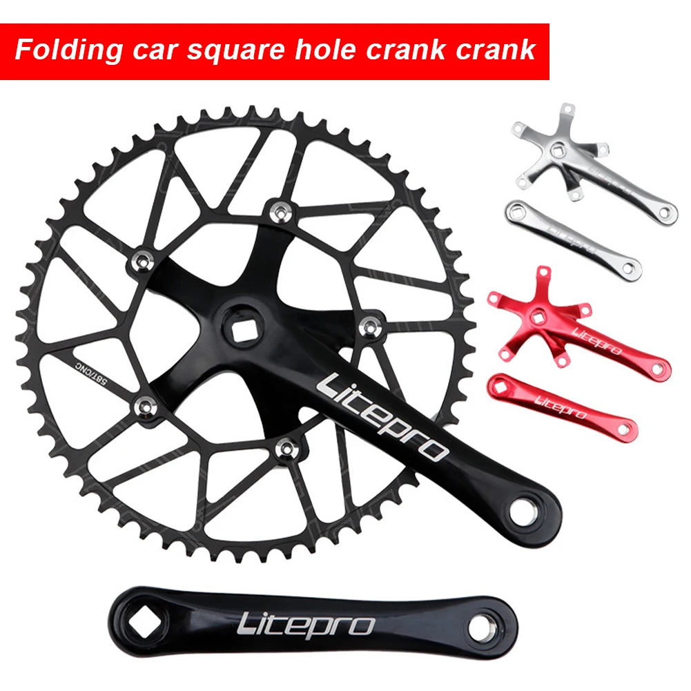 

Складной велосипед диаметра окружности болтов (2x10 /11/12 Скорость Road Chainset цепи рукоятка колеса протектор 50/34T 165 мм/170 мм/172,5 мм/175 мм