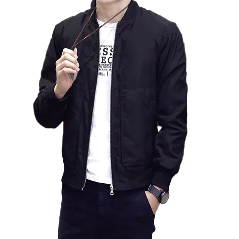 

Мужская повседневная приталенная куртка, модель 2020 на весну и осень