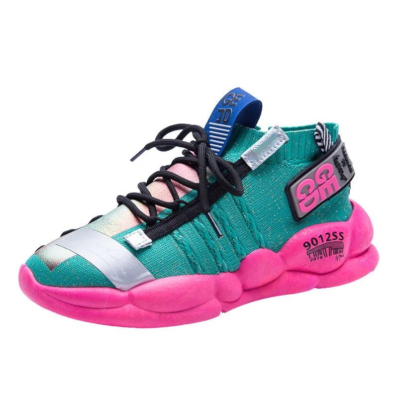 

Free Delivery of Air Cushion Women's Fitness Shoes Women's Tennis Shoes Sports Flight Knitting New Type 2019