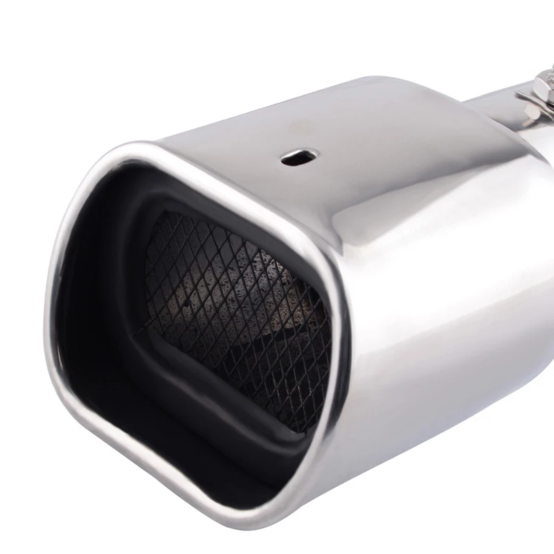 1 шт. выхлопные системы для автомобиля трубы хромированная Модифицированная