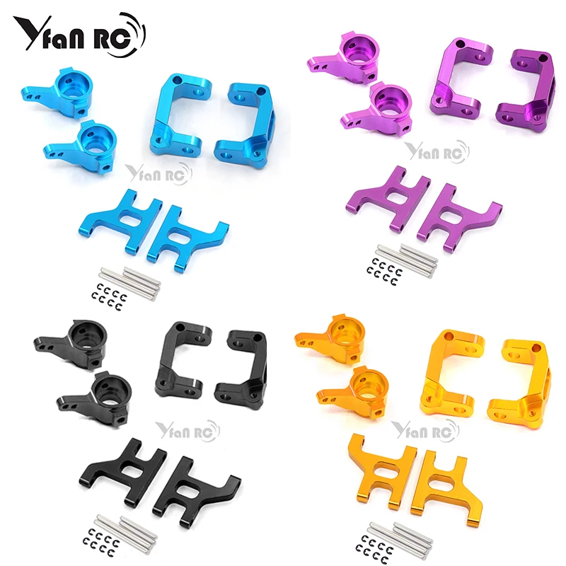 

Yfan rc 1 комплект Tamiya CC01 Pajero обновленные аксессуары Алюминиевый сплав C сиденье дверного типа сиденье рулевая чаша передний и задний поворотны...