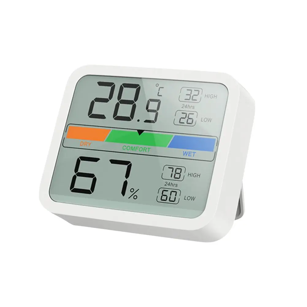 

Thermometer Hygrometer Accurate Indoor Temperature And Humidity Sensor With Notification Alert Digital Thermometer And Hygrome