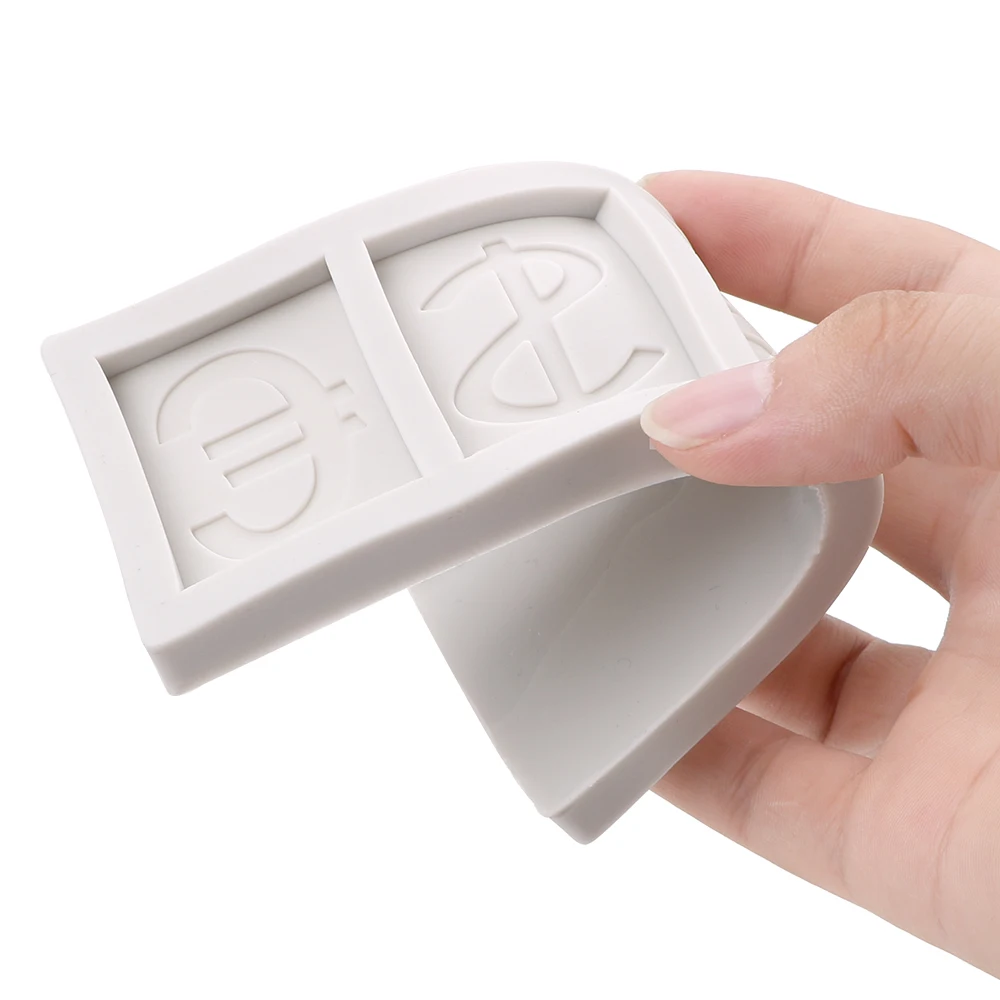 Силиконовая форма HILIFE в форме символа валюты для рукоделия помадки украшения