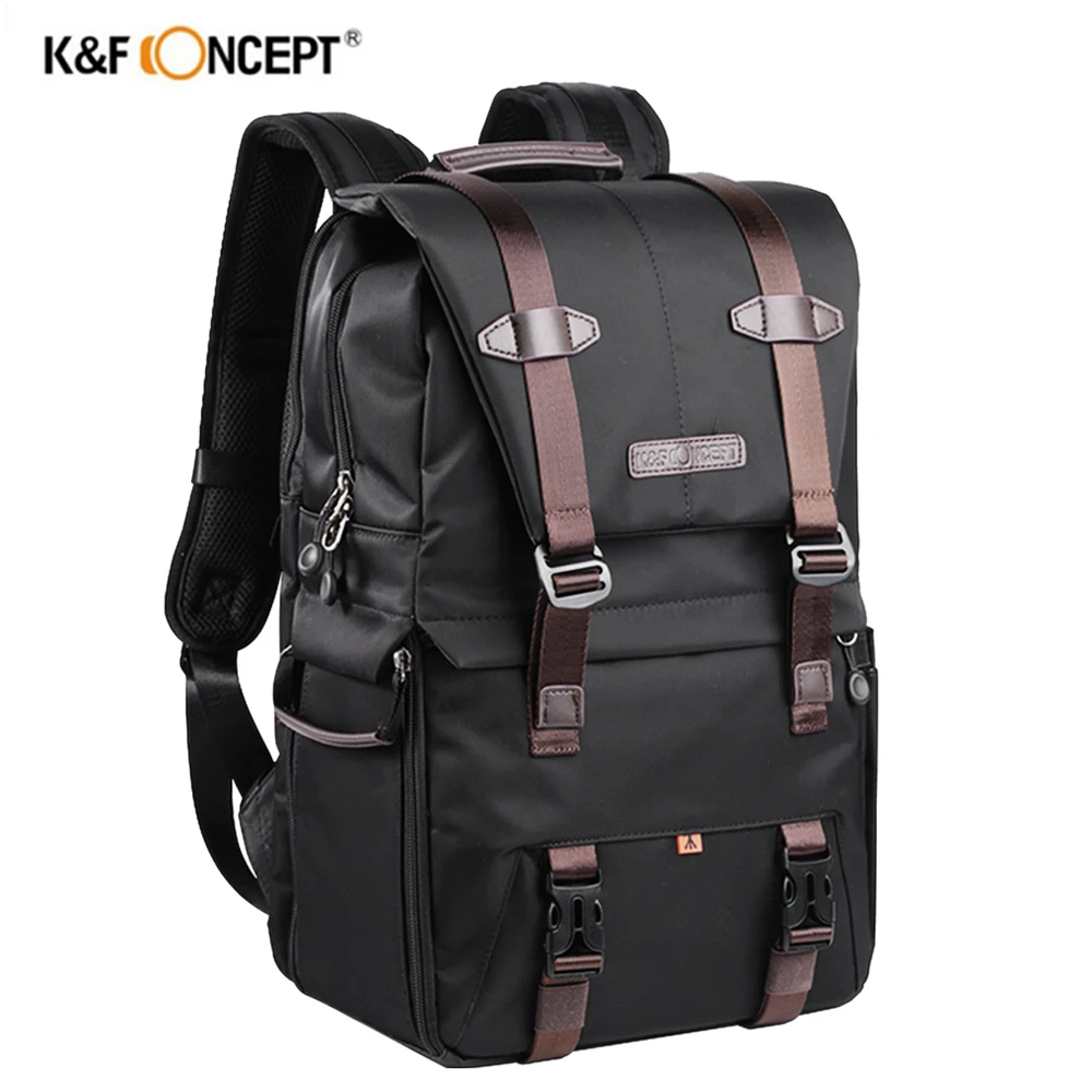 Câmera de Grande Bolsa de Viagem Multifuncional à Prova Água para Canon Bolsa da Câmera Conceito Capacidade Mochila Dwaterproof Nikon Sony Fotografia k & f