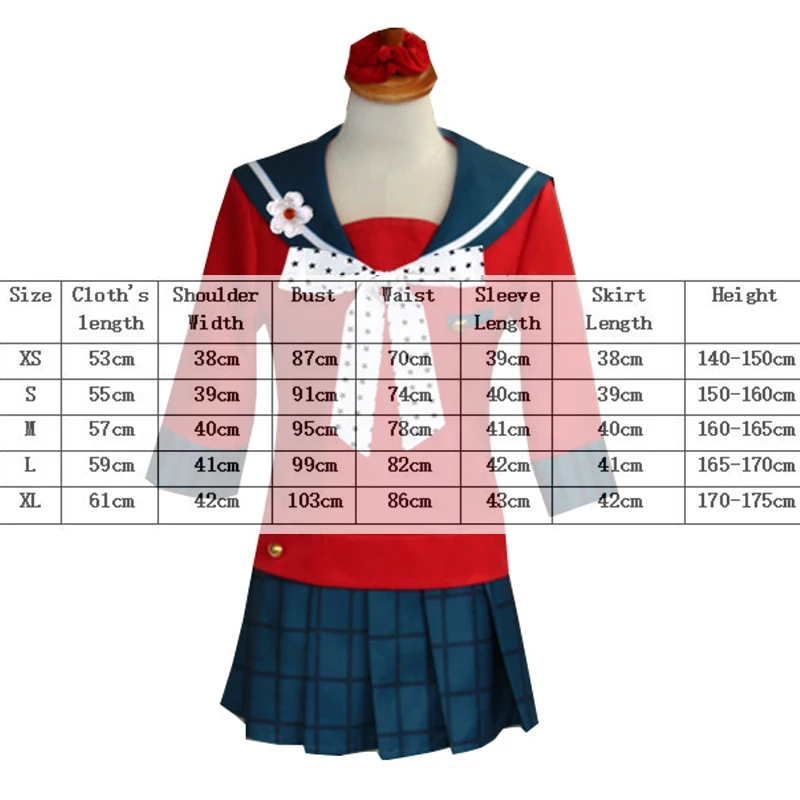 

Danganronpa Harukawa Maki Cosplay Costume Sister Loli Halloween Carnival Skirt Funny Wig For Woman