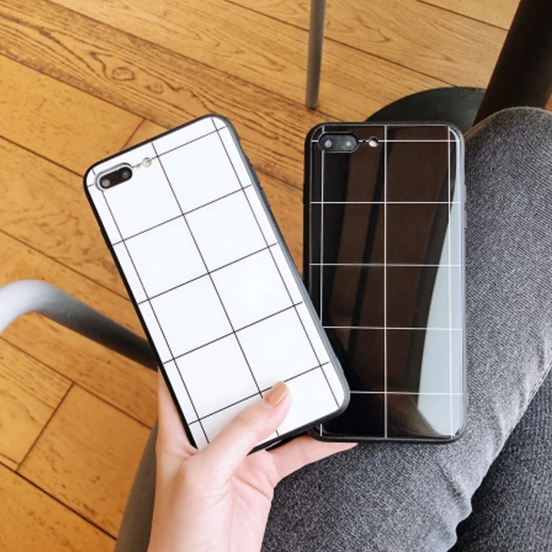 Стереоскопическая линия для Coque iphone 7 XS MAX Чехол Мягкий ТПУ задняя крышка 6 6S 8 Plus X XR