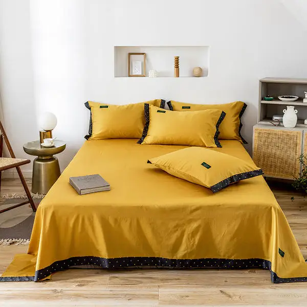 1 шт. простыня 100% хлопок постельное белье матрас Чехлы комплекты с наматрасником