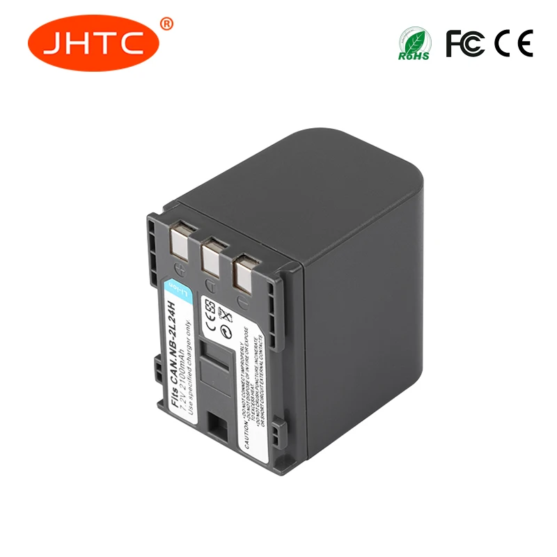 

Аккумулятор 2100 мА · ч NB-2L24H для камеры Canon NB-2L, NB-2LH, NB-2L5, NB-2L12, NB-2L13, NB-2L14
